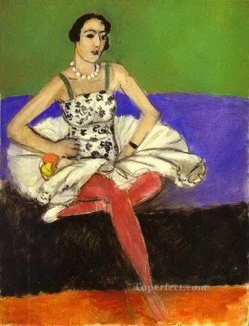 Henri Matisse Painting - La bailarina de ballet La danseuse 1927 fauvismo abstracto Henri Matisse